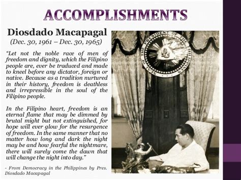 Diosdado Macapagal Biography, Achievements, Issues, Officials.